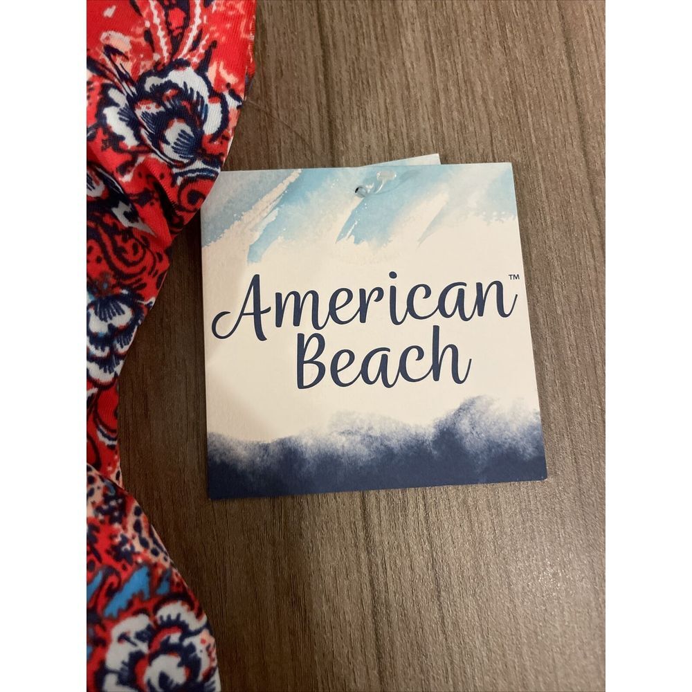 Maurices  American Beach™ Ruched One Piece Swimsuit Size XS‎ - Picture 7 of 11